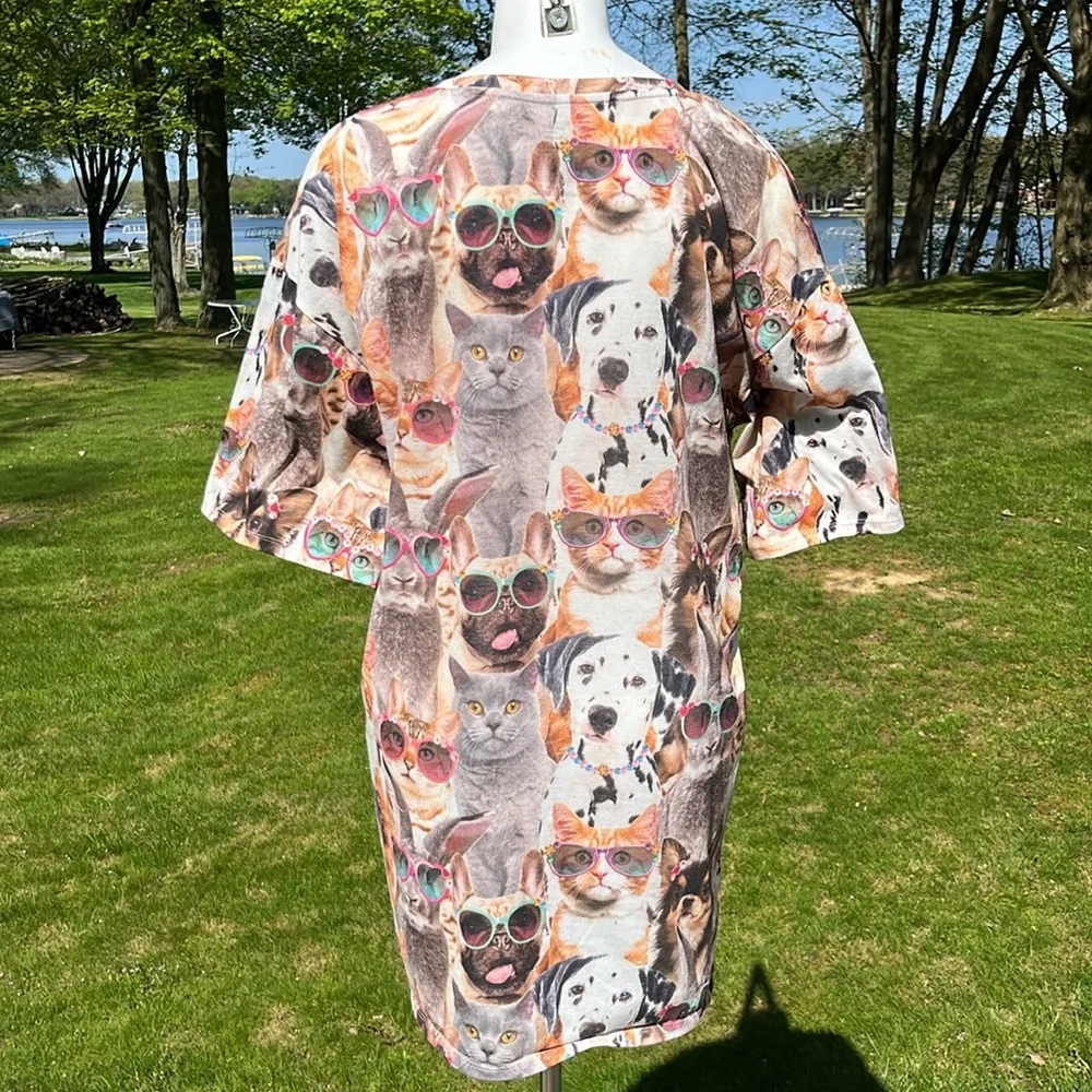 Secret Treasures cats, dogs & bunny sleepwear L-XL